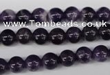 CRO150 15.5 inches 8mm round dogtooth amethyst beads wholesale