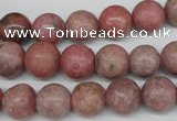 CRO238 15.5 inches 10mm round rhodochrosite gemstone beads wholesale