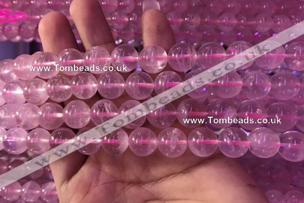 CRQ473 15.5 inches 12mm round rose quartz gemstone beads