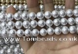 CSB2110 15.5 inches 8mm ball shell pearl beads wholesale