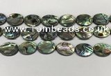 CSB4132 15.5 inches 18*25mm oval abalone shell beads wholesale