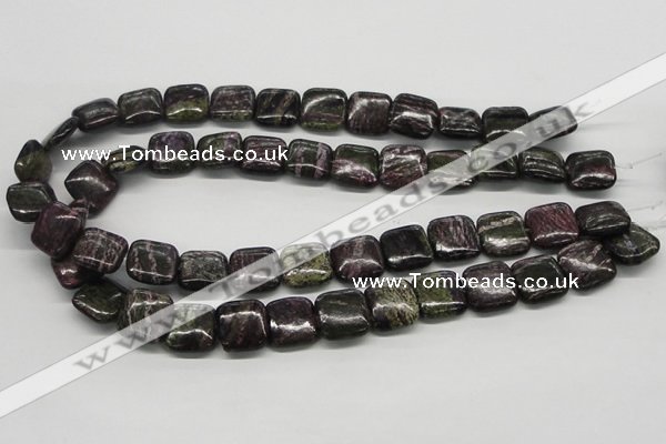 CSG58 15.5 inches 10*10mm square long spar gemstone beads wholesale