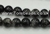 CSI02 15.5 inches 10mm round silver scale stone beads wholesale