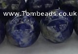 CSO639 15.5 inches 20mm round sodalite gemstone beads wholesale