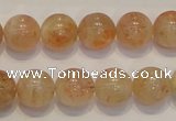 CSS18 15.5 inches 12mm round natural sunstone beads wholesale