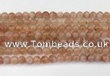 CSS761 15.5 inches 6mm round golden sunstone beads wholesale