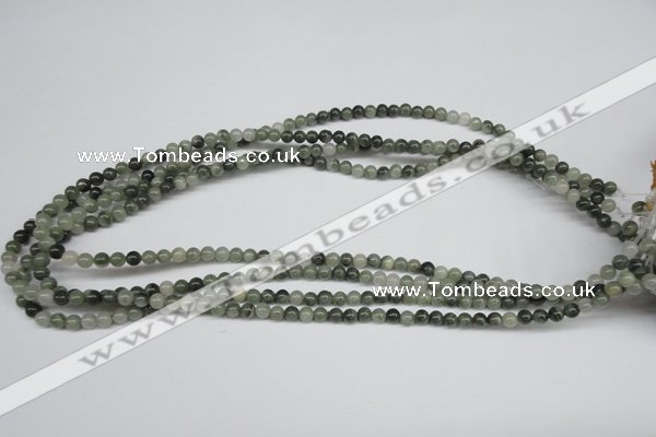 CSW01 15.5 inches 4mm round seaweed quartz beads wholesale