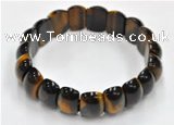 CTB18 8 inches 20*30mm  tiger eye stretch bracelet wholesale