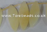 CTD50 Top drilled 11*35mm – 13*45mm marquise pink aventurine beads