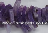 CTD720 Top drilled 12*25mm - 14*40mm wand agate gemstone beads