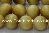 CTE1404 15.5 inches 12mm round golden tiger eye beads wholesale