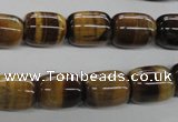 CTE329 15.5 inches 10*14mm drum yellow tiger eye gemstone beads