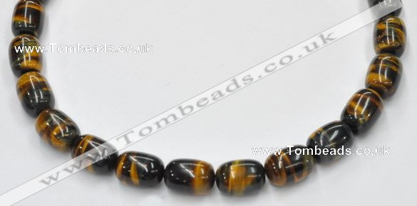 CTE34 15.5 inches 13*18mm egg-shaped blue tiger eye beads wholesale