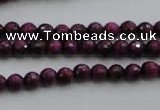 CTE471 15.5 inches 6mm faceted round red tiger eye beads wholesale
