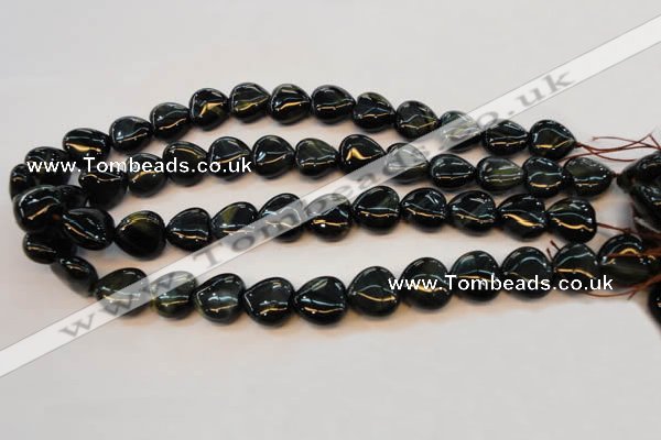 CTE652 15.5 inches 20*20mm heart blue tiger eye beads wholesale