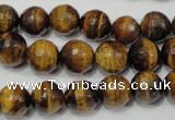 CTE753 15.5 inches 10mm faceted round yellow tiger eye beads wholesale