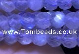 CTG1209 15.5 inches 4mm faceted round tiny labradorite beads