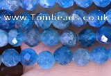 CTG1614 15.5 inches 3.5mm faceted round tiny apatite beads