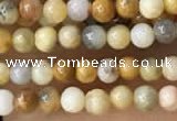 CTG2019 15 inches 2mm,3mm yellow crazy lace agate beads