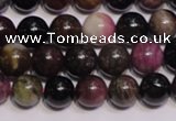 CTO405 15.5 inches 8mm round natural tourmaline gemstone beads