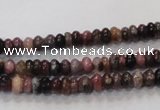 CTO51 15.5 inches 3*5mm rondelle natural tourmaline beads wholesale