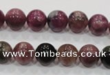 CTO65 15.5 inches 10mm round natural tourmaline gemstone beads