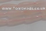 CTR74 15.5 inches 6*16mm faceted teardrop pink aventurine beads