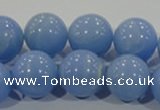 CTU1738 15.5 inches 18mm round synthetic turquoise beads