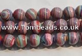CTU2362 15.5 inches 8mm round synthetic turquoise beads