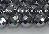CTZ613 15.5 inches 10mm faceted round terahertz beads wholesale