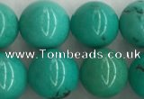 CWB866 15.5 inches 10mm round howlite turquoise beads wholesale