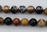 CWJ262 15.5 inches 8mm round wood jasper gemstone beads wholesale