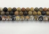 CWJ584 15.5 inches 12mm round wooden jasper beads wholesale