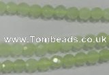 CXJ151 15.5 inches 6mm faceted round New jade beads wholesale