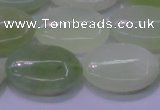 CXJ233 15.5 inches 18*25mm oval New jade beads wholesale