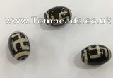 DZI331 10*14mm drum tibetan agate dzi beads wholesale