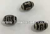DZI341 10*14mm drum tibetan agate dzi beads wholesale