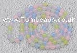 GMN05 Hand-knotted 8mm candy jade 108 beads mala necklaces