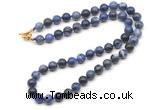 GMN7823 18 - 36 inches 8mm, 10mm round sodalite beaded necklaces