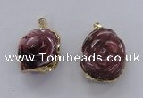 NGP2950 25*35mm – 30*40mm freeform agate gemstone pendants