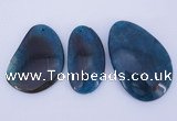 NGP880 5PCS 30-50mm*55-70mm freeform agate gemstone pendants