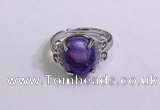NGR3023 925 sterling silver with 10*12mm oval charoite rings