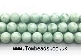 CAS306 15.5 inches 16mm round snowflake angelite gemstone beads