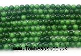 CAJ900 15.5 inches 4mm round russian jade beads wholesale