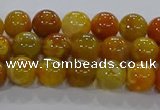 CAA1041 15.5 inches 6mm round dragon veins agate beads wholesale