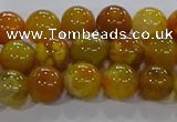 CAA1042 15.5 inches 8mm round dragon veins agate beads wholesale