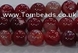 CAA1052 15.5 inches 8mm round dragon veins agate beads wholesale