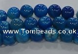 CAA1056 15.5 inches 6mm round dragon veins agate beads wholesale