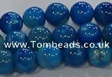 CAA1058 15.5 inches 10mm round dragon veins agate beads wholesale