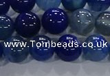 CAA1063 15.5 inches 10mm round dragon veins agate beads wholesale